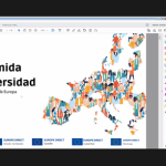 captura de pantalla de la reunión online del proyecto #YEVE